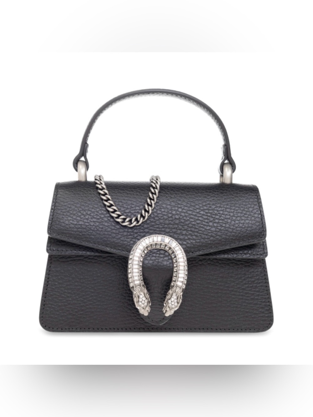 GUCCI Dionysus mini crystal top handle shoulder chain bag